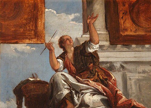Personification of Industry (after Veronese), 1863, Charles Müller