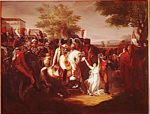 Clémence de l'empereur envers Mademoiselle de Saint-Simon, décembre 1808, 1810, Charles Nicolas Lafond