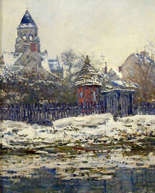 Église de Vétheuil, 1879, Claude Monet