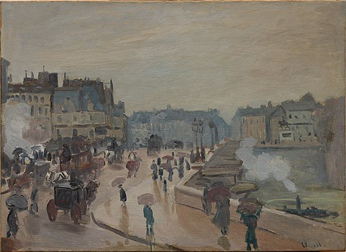 Le Pont Neuf, 1873, Claude Monet