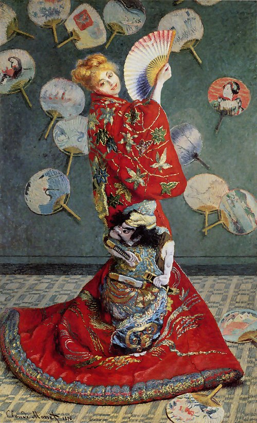La Japonaise, 1876, Claude Monet