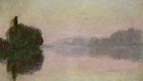 La Seine à Port-Villez, effet du soir, 1894, Claude Monet