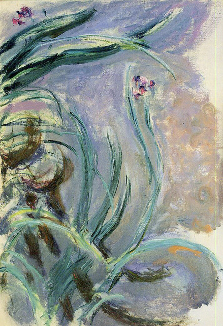 Iris, 1924, Claude Monet