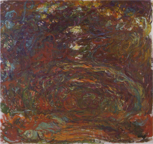L'allée des rosiers, 1921, Claude Monet