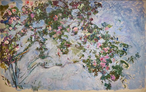 Les roses, 1926, Claude Monet