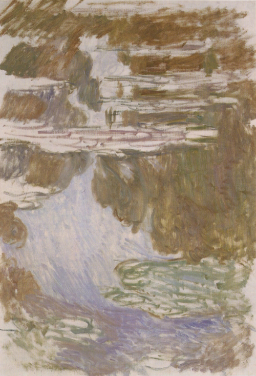 Nymphéas. Étude, 1907, Claude Monet
