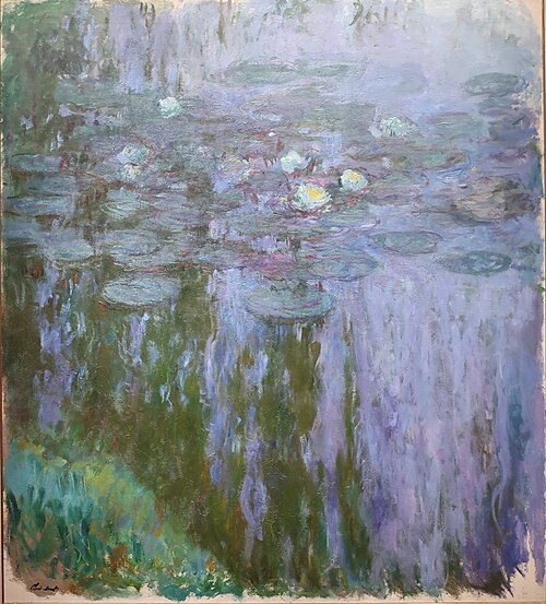 Nymphéas, 1918, Claude Monet