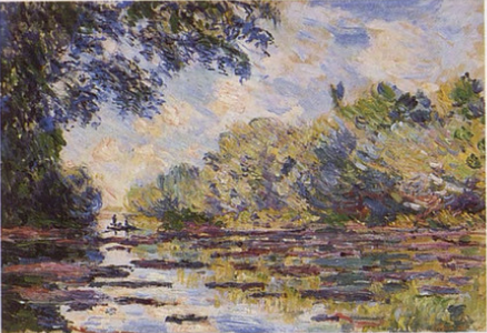 Bras de Seine à Giverny, 1885, Claude Monet