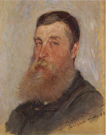 Portrait d'un peintre anglais, Bordighera, 1884, Claude Monet
