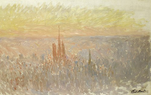 Vue générale de Rouen, 1892, Claude Monet