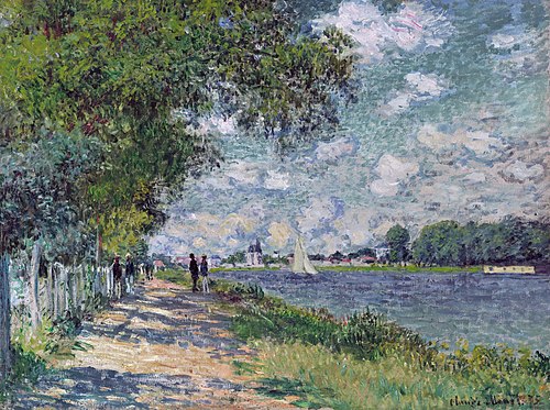 La Seine à Argenteuil, 1875, Claude Monet