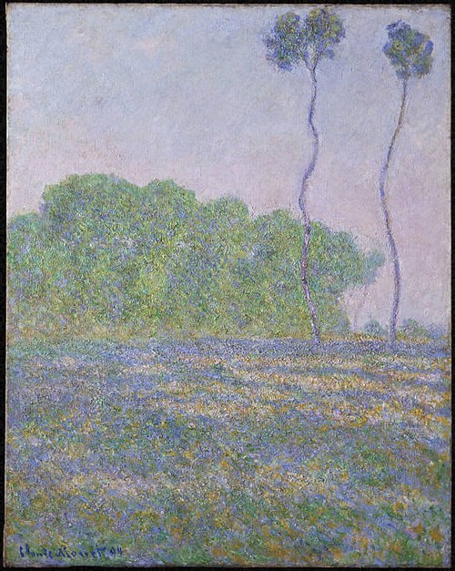 Prairie à Giverny, 1894, Claude Monet