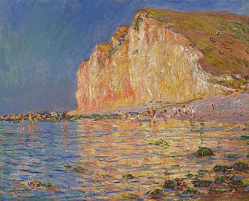 Marée basse aux Petites-Dalles, 1884, Claude Monet