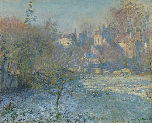 Le givre, 1875, Claude Monet
