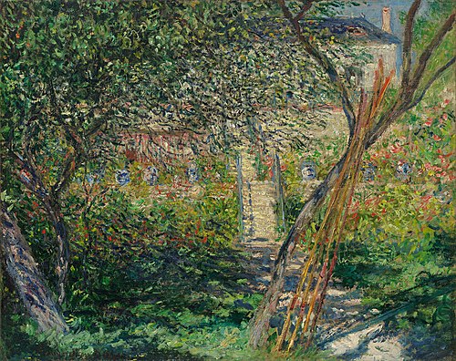 Le jardin de Vétheuil, 1881, Claude Monet
