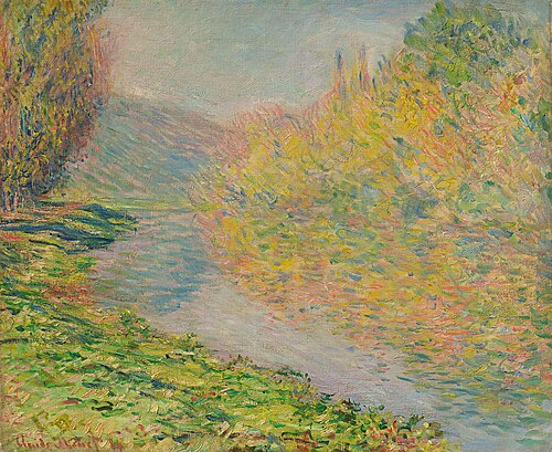 Automne à Jeufosse, 1884, Claude Monet