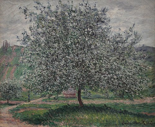 Le Pommier, 1879, Claude Monet