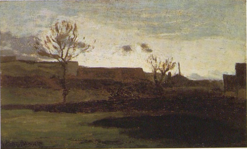 Paysage d'usines, 1900, Claude Monet