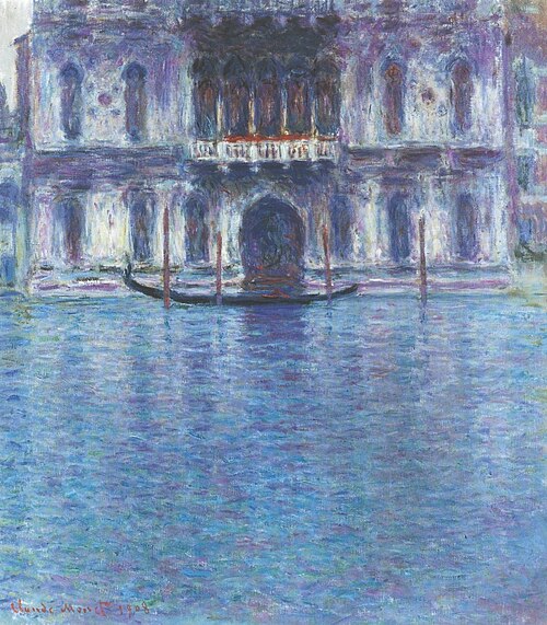 Le Palais Contarini, 1908, Claude Monet