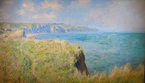 Bord des falaises à Pourville, 1882, Claude Monet