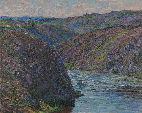 Les Ravins de la Creuse, 1889, Claude Monet