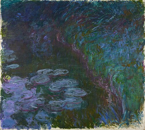 Nymphéas, 1915, Claude Monet