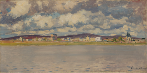Vue d'Argenteuil, 1872, Claude Monet