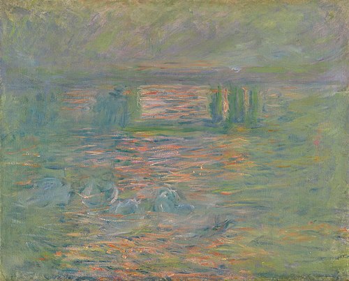 Charing Cross Bridge, 1900, Claude Monet
