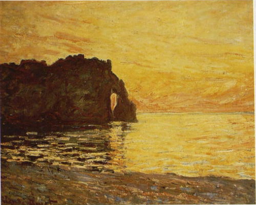 La Manne-Porte, Etretat, , Claude Monet