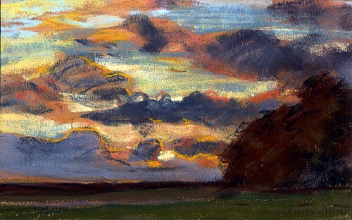 Paysage, , Claude Monet