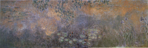 Le Bassin aux nymphéas avec iris, 1918, Claude Monet