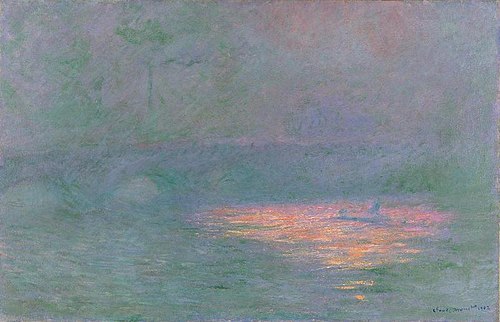 Le Pont de Waterloo, 1902, Claude Monet