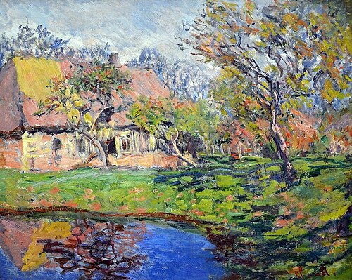 Chaumière normande, 1885, Claude Monet