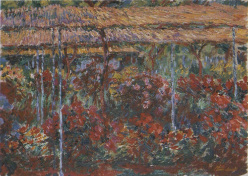 Pivoines, 1887, Claude Monet
