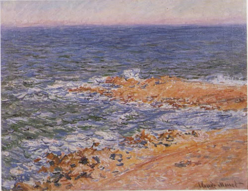 La mer à Antibes, 1888, Claude Monet