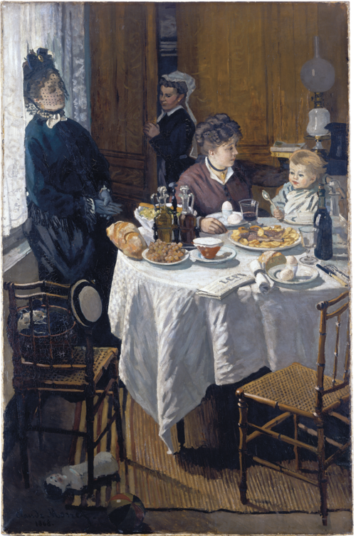 Le Déjeuner, 1868, Claude Monet