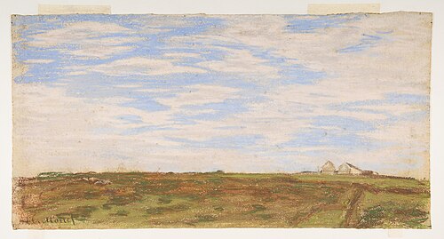 Landscape, 1865, Claude Monet