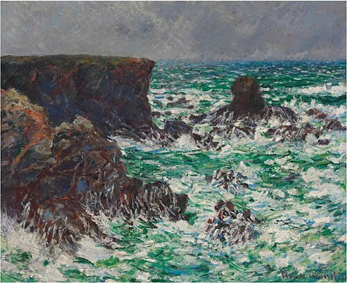 Port-Coton, Le Lion, 1886, Claude Monet