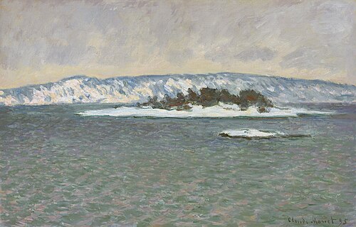 Le Fjord de Christiania (Oslo), 1895, Claude Monet