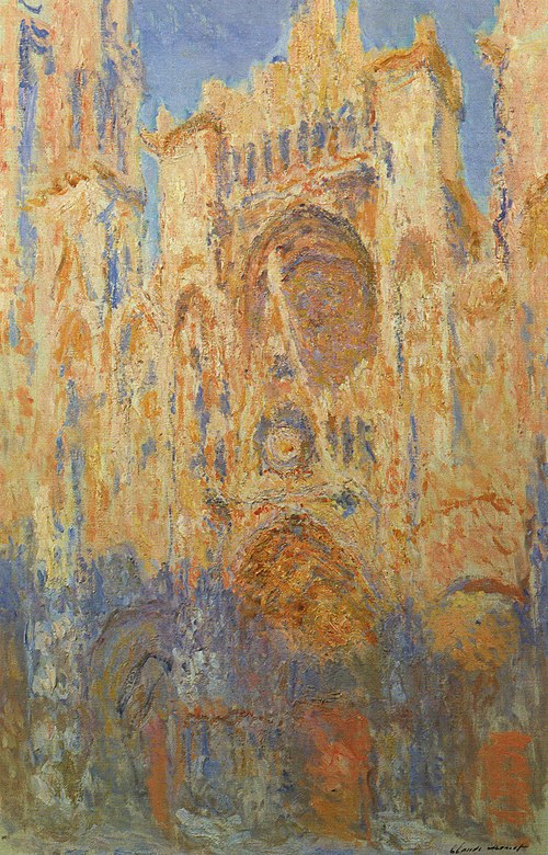 La Cathédrale de Rouen, Effet de soleil, Fin de journée, 1892, Claude Monet
