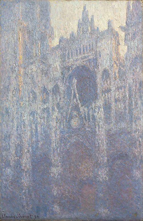 La Cathédrale de Rouen, le Portail, Effet du matin, 1894, Claude Monet