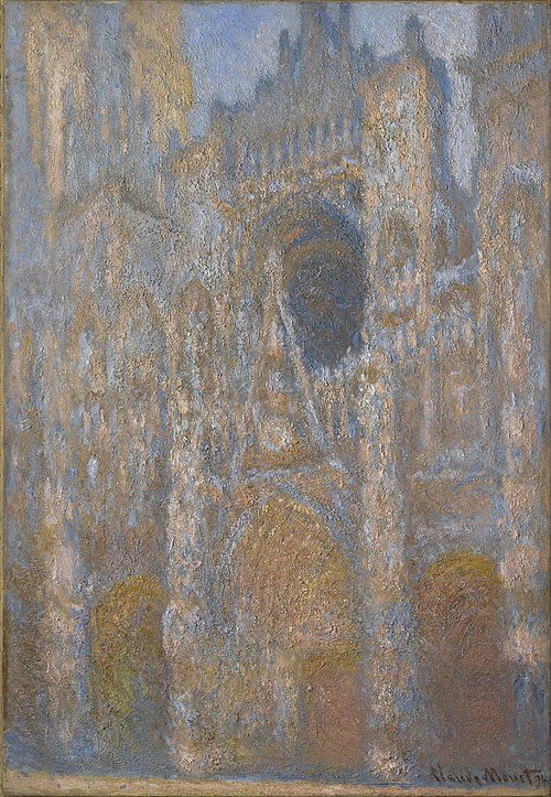 La Cathédrale de Rouen, le Portail, Plein midi, 1893, Claude Monet