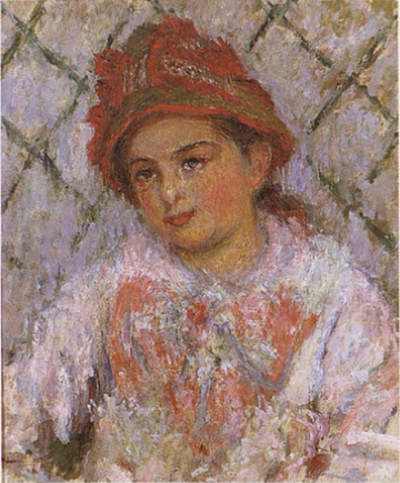 Blanche Hoschedé as a Child, 1880, Claude Monet