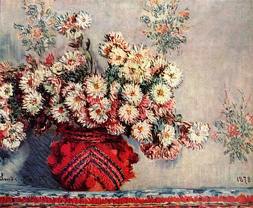 Chrysanthèmes, 1878, Claude Monet