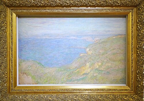 Falaise de Fécamp, 1897, Claude Monet