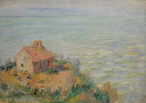 La Cabane des douaniers. Effet d'après-midi, 1882, Claude Monet