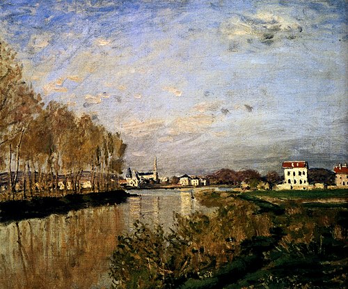 The Seine in Argenteuil, 1873, Claude Monet