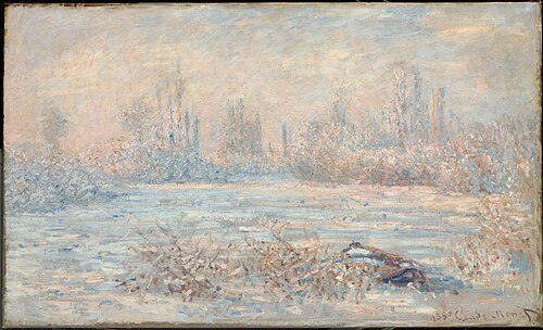 Le Givre, 1880, Claude Monet