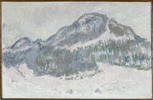 Le Mont Kolsaas en Norvège, 1895, Claude Monet