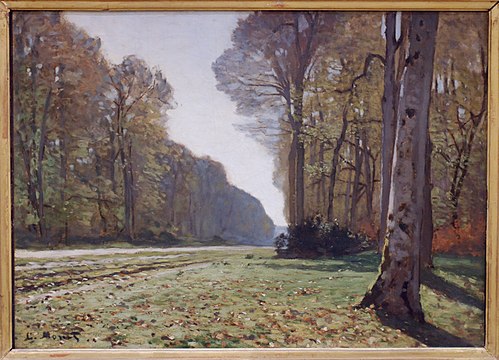 Le Pavé de Chailly, 1865, Claude Monet